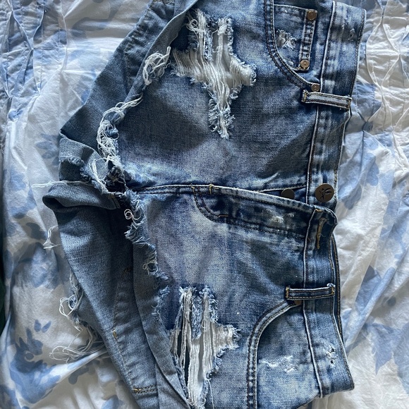 One teaspoon bandits low waist denim shorts - Picture 1 of 7